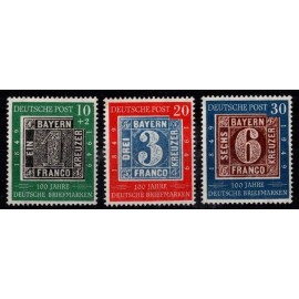 1949 - Vesttyskland - AFA 1076-78 - Komplet sæt - Postfrisk.